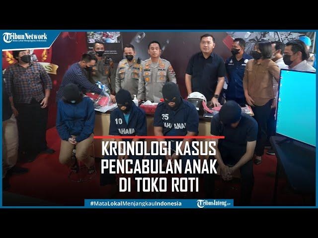 Kronologi Kasus Pencabulan Anak di Toko Roti di Semarang