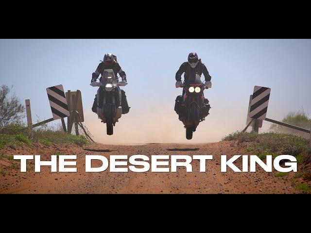 Two friends crossing Australia  XRV750 Africa Twin vs Norden 901