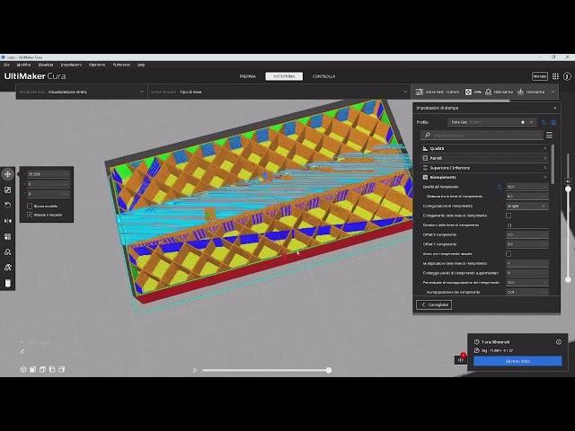 Modificatori di Ultimaker Cura  Riempimento