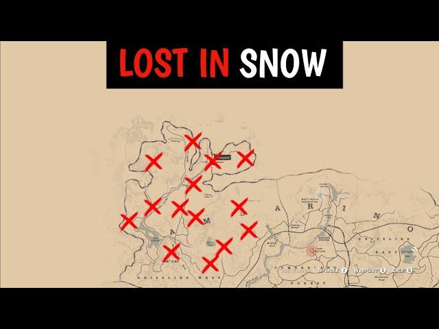 17 Unique Gear, Secrets & Weapons Lost In Snow - Red Dead Redemption 2