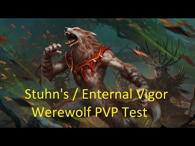 ESO - Stuhn's/Eternal Vigor Werewolf PVP Build - Battle Grounds