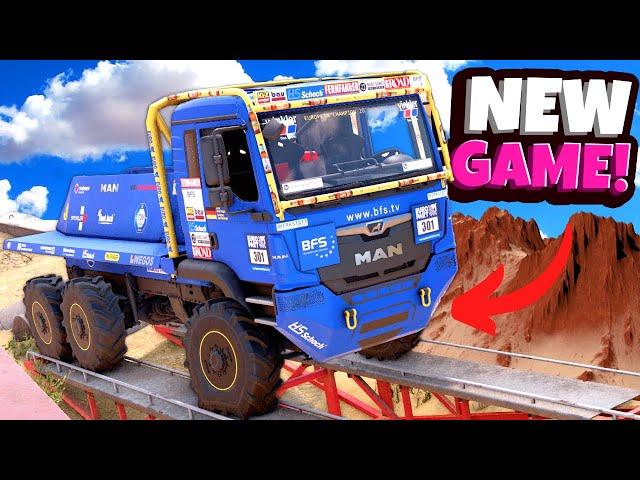 This NEW Off-Road Truck Game is BRUTAL! (Heavy Duty Challenge: The Off-Road Truck Simulator)