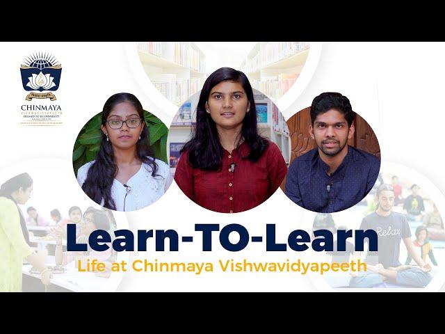 Learning to Learn at Chinmaya Vishwavidyapeeth