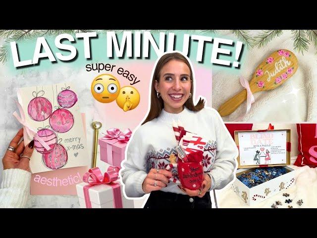 LAST MINUTE DIY Christmas gifts make yourself!!  quick gift DIY