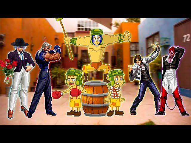 [KOF Mugen] Iori, Kyo, Rugal & Orochi VS El Chavo