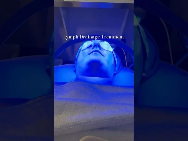 Lymph Drainage Facial. ️ Flush toxins & help w/ swelling. #lymphdrainage #facial #lymphaticmassage