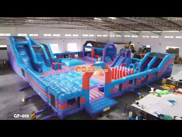 Inflatable Giant play park, commercial grade funland