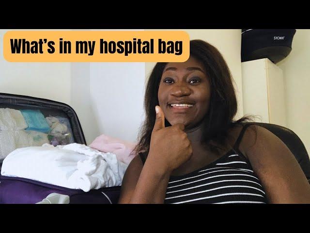 what's in my hospital bag | hospital bag for labor and delivery| ChiTime