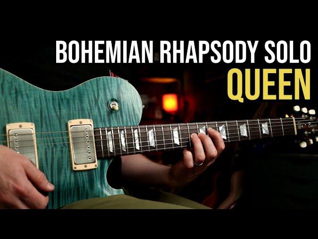How to Play "Bohemian Rhapsody" SOLO by Queen | Guitar Lesson