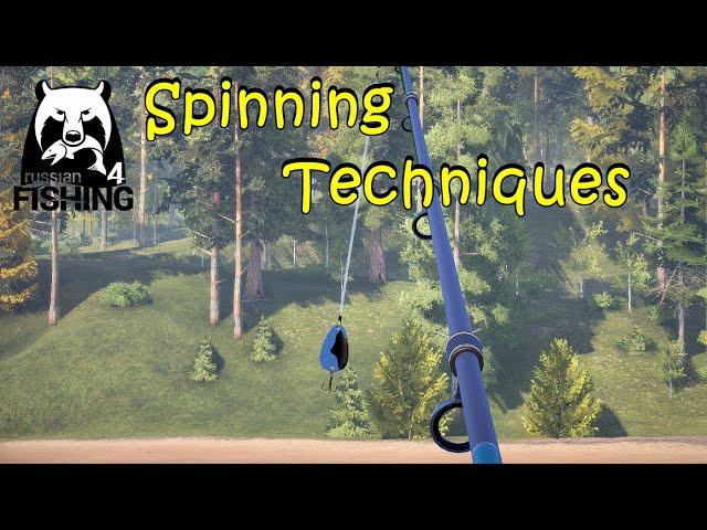 Russian Fishing 4 Spinning Techniques