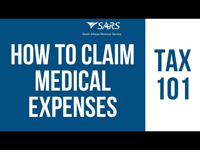 How to claim medical expenses on your 2022 tax return | SARS eFiling Tutorial