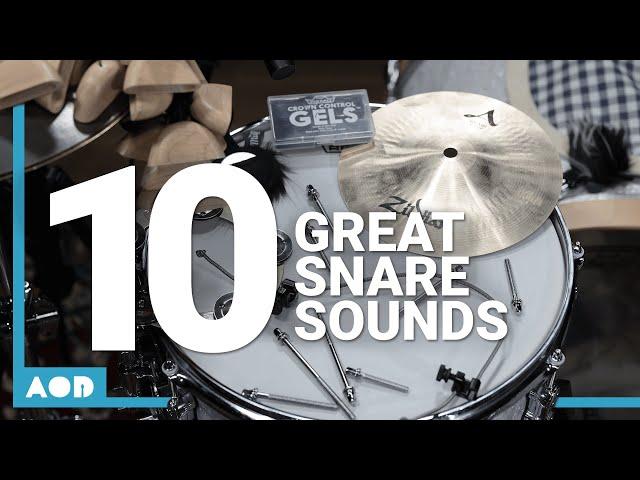 10 Great Snare Sounds With Only One Drum | Finding Your Own Drum Sound