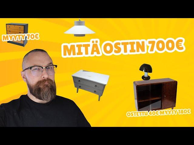 Mitä ostin 700€ ja laitetaan yksi kaappi myyntikuntoon 15min.