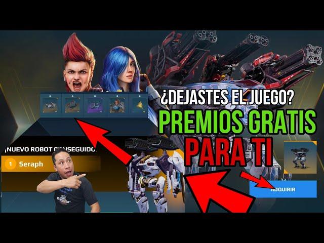 PREMIOS GRATIS‼️ para los PILOTOS que regresen al JUEGO | War Robots WR