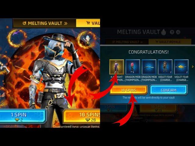 MELTING VAULT NEW EVENT FREE REWARDS कैसे मिलेगा | FF NEW EVENT MELTING VAULT | MELTING VAULT FF