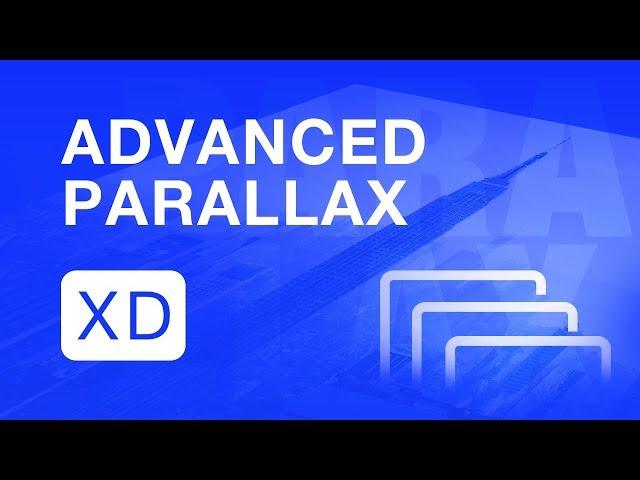 Advanced Parallax Animation | Adobe XD | UI / UX design & prototype ( Series )