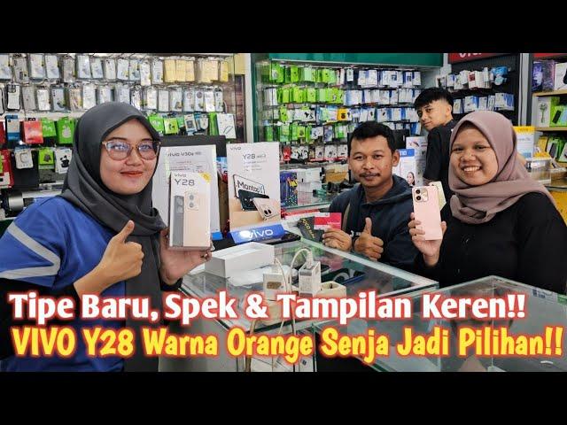 Tipe Baru, Tampilannya Keren, VIVO Y28 Warna Orange Seja Jadi Pilihan!!