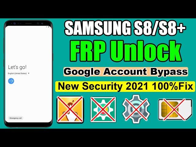 Samsung Galaxy s8/s8 Plus Frp Bypass | samsung SM-G950F/SM-G955F Google Account Bypass