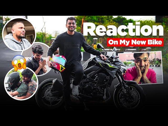 S8UL REACTION ON MY NEW BIKE ️️ || VLOG