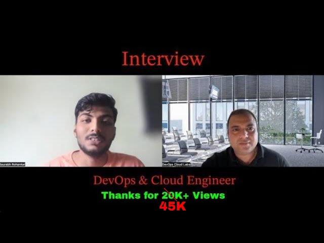 Excellent DevOps Engineer 2yr exp interview #devopsinterview #interviewquestions #aws #interviewtips