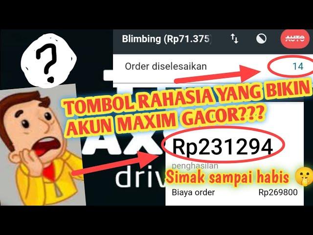 maxim ori (Tombol rahasia yg bikin akun gacor)