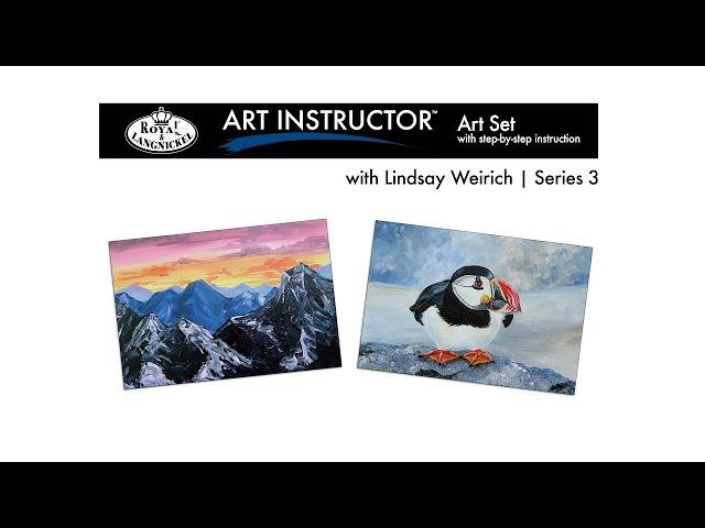 Royal & Langnickel - Art Instructor Series 3 - Acrylic Painting with Lindsay Weirich