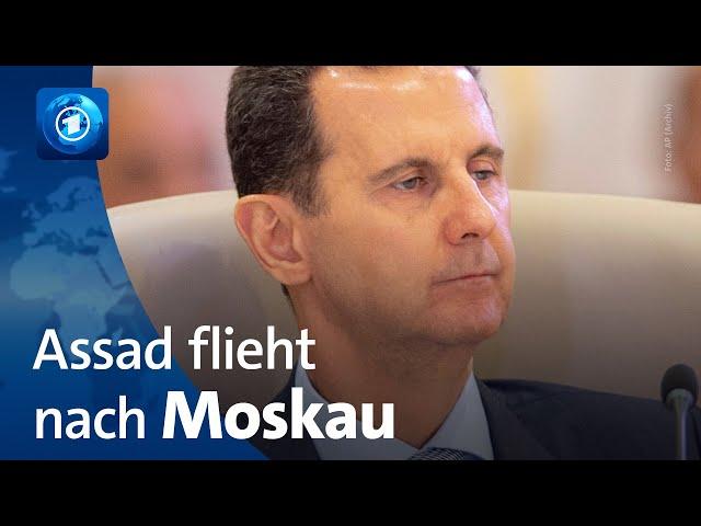 Assad und Familie laut russischen Medien in Moskau