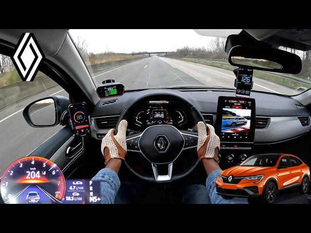 2022 Renault Arkana TCe 140 - TOP SPEED AUTOBAHN DRIVE POV