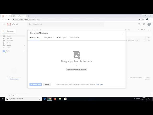 How To Change Gmail Profile Picture [Tutorial]