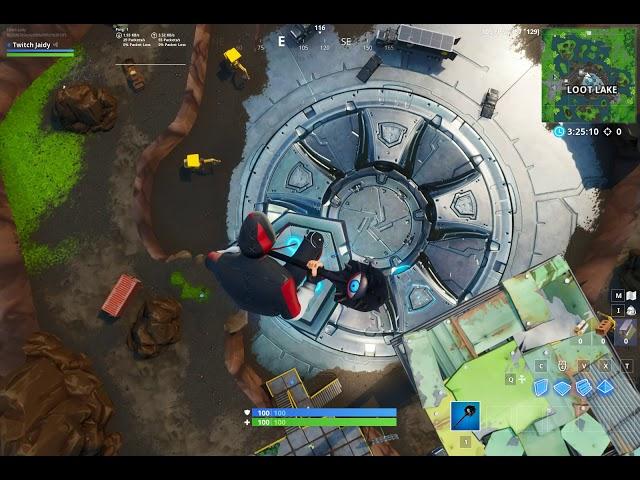 Fortnite Rune Event (on top of middle rune)