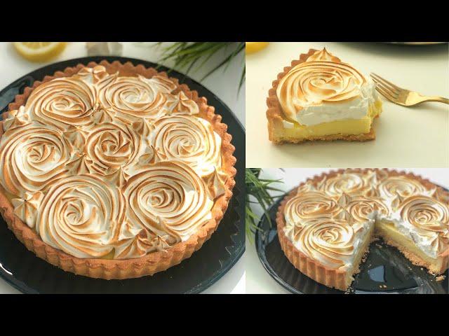 طارط الحامض الكلاسيكية لذيذة مع جميع اسرار نجاحها Tarte au citron inratable avec tous ses secrets