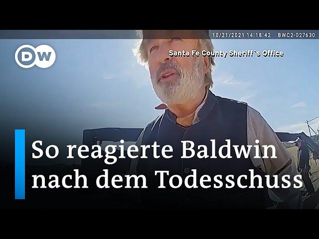 Todesschuss bei Baldwin-Dreh: Polizei veröffentlicht Videos | DW Nachrichten