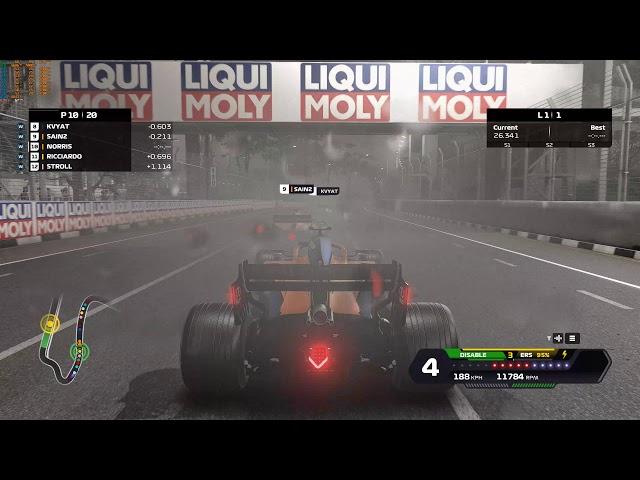 F1 2020 - PC Benchmark - 4K/Max Settings - NVIDIA RTX2080Ti