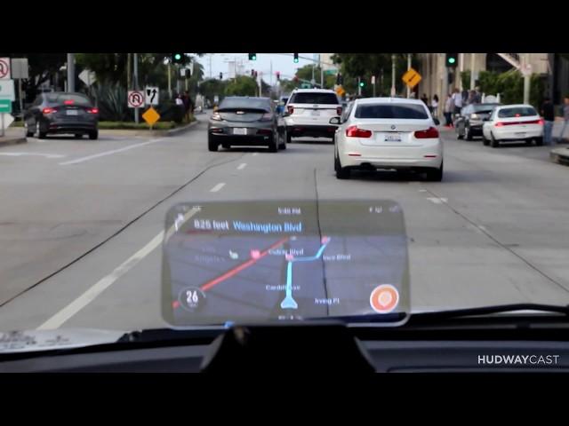 HUDWAY Cast - Dashboard mounted head-up display (HUD)