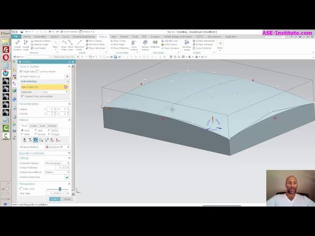 Local Morphing using X-Form | Siemens NX 11