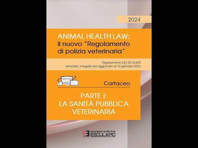 BENAZZI - Animal Health Law: il nuovo "Regolamento di Polizia Veterinaria" 2024
