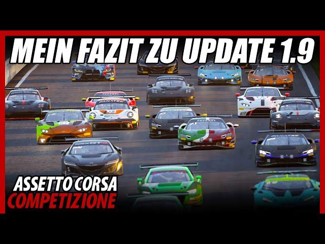 Mein Fazit zu Update 1.9 | Assetto Corsa Competizione Review