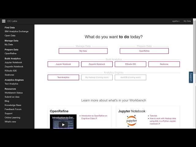 Creating a Cognitive Class Labs Account - Open Source tools for Data Science by IBM #3