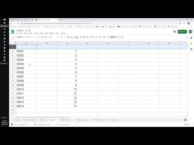 How to Generate Sequence Number with Leading Zeros, in Google Sheet