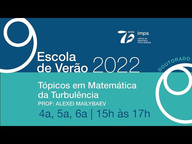 (06/01/2022) - Doutorado: Tópicos em Matemática da Turbulência - Alexei Mailybaev - Aula 01
