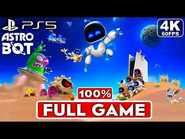 ASTRO BOT PS5 Gameplay Walkthrough FULL GAME 100% [4K 60FPS] - No Commentary