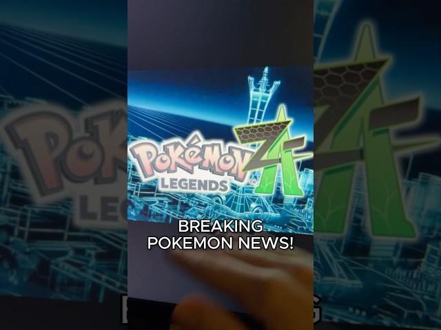 MORE Pokémon Legends ZA Leaks