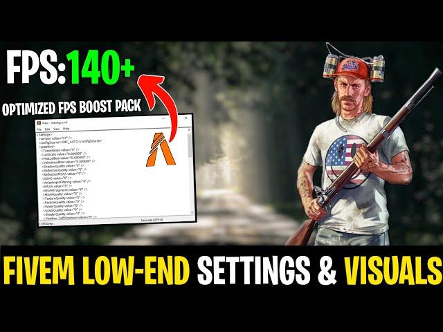 How To Boost FPS, FIX Lag & FPS Drops in FiveM 2022️FiveM Low End PC Settings & Visuals 2022