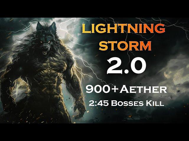 S5 Werewolf Lightning Storm Infernal Hordes T8 900+ Aether // Diablo 4 Season 5 Druid Build