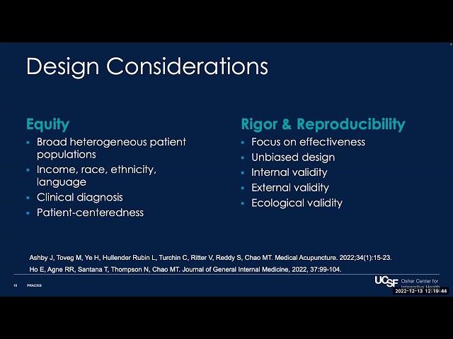 Research Seminar: Equity & Rigor in Pragmatic Research Findings, Lessons from the PRACXIS Study
