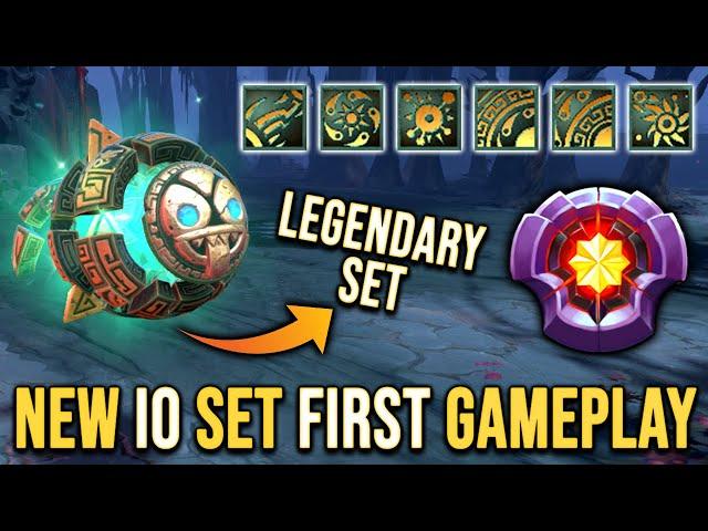 NEW EPIC IO (WISP) SET - FIRST PRO GAMEPLAY - 7.32E PATCH DOTA 2