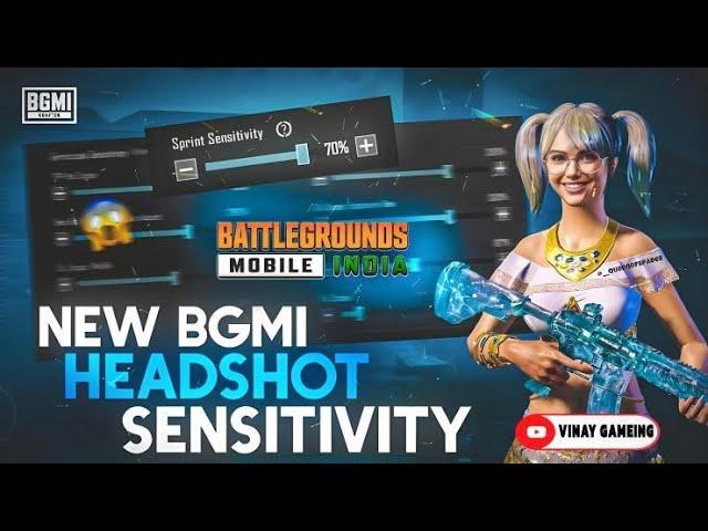 NEW UPDATE BGMI 3.5!!BEST SENSITIVITY CODE+CONTROL SETTINGS BGMI/PUBG MOBILE