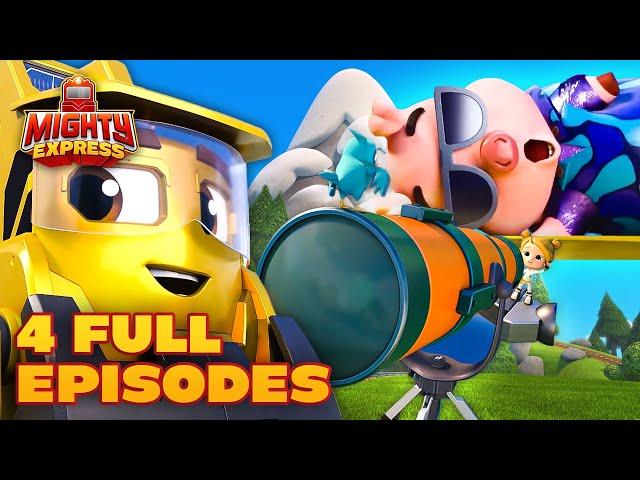 4 FULL EPISODES!  Mighty Express SEASON 4  - Mighty Express Official