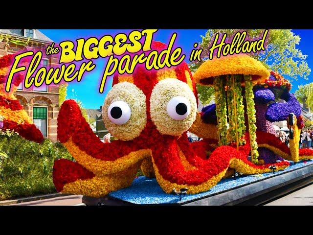 The biggest FLOWER PARADE in The Netherlands