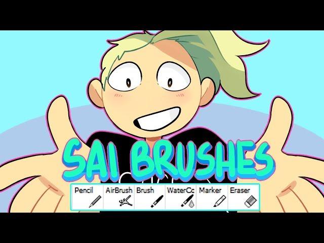 Paint Tool SAI: Brush Tutorial/Custom Brushes